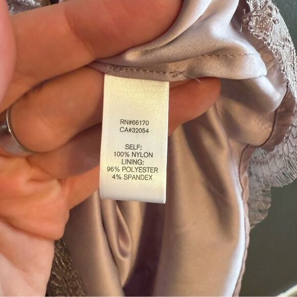 Anthropology Van Et Vien for BHLDN Lace One Shoulder Dress Size 6 - Picture 8 of 8